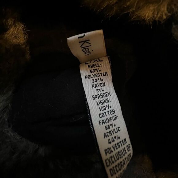 Calvin Klein Gray fur Baklava - Picture 5 of 5
